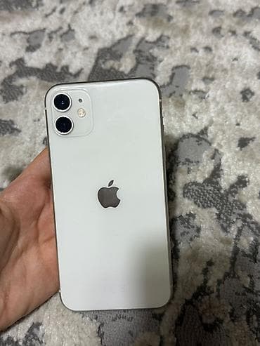 iphone 11 telefon: IPhone 11, 128 GB, Ağ, Face ID — 6