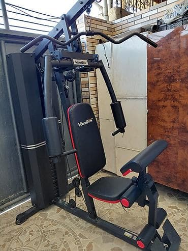 VolksGym çoxfunksiyalı ev trenajoru - Çəki bloku və polad — 3