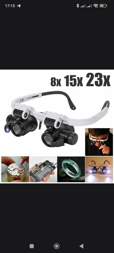 Eynəklər: Lupa eynək.boyuducu eynək — 2