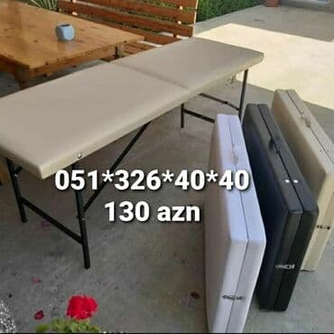 xirdalanda masaj edirem: Yeni, Kosmetoloji kuşetka, Qatlanmayan, rəng - Ağ — 10