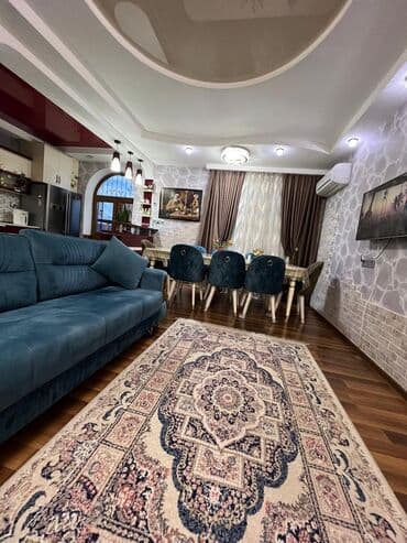 saray qesebesinde bina evleri: 5 otaqlı, 130 kv. m, Yeni təmirli — 1