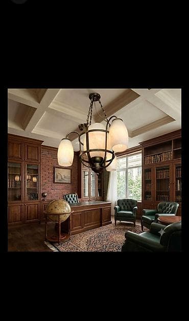 lan: Çılçıraq, 4 lampa, Metal — 1