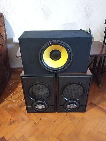 Audio sistemi – subwoofer və 2 ədəd akustik kolonka dəsti - 1 ədəd