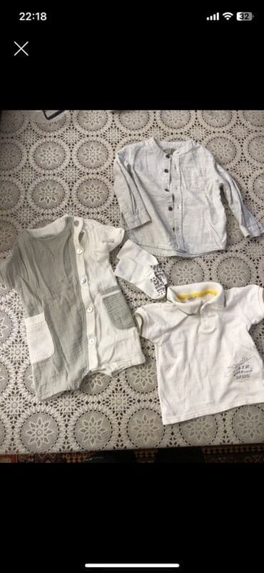 Oyuncaqlar: Hər biri 2 m Uşaq geyimləri dəsti – bir neçə komplekt 1) Boz tonlarda — 5