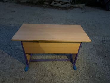 dikt taxta: Компьютерный стол, Нераскладной, Фанера, Прямоугольный стол — 1