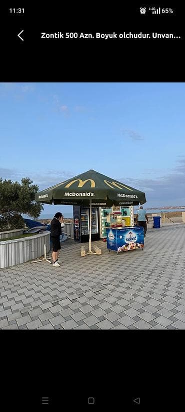 Buna oxşar yeni ve ya işlenmiş zontik aliram 4x4 3x3. parçasi