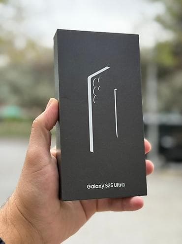 sahil tv: Samsung Galaxy S25 Ultra, rəng - Qara, Sənədlərlə — 1