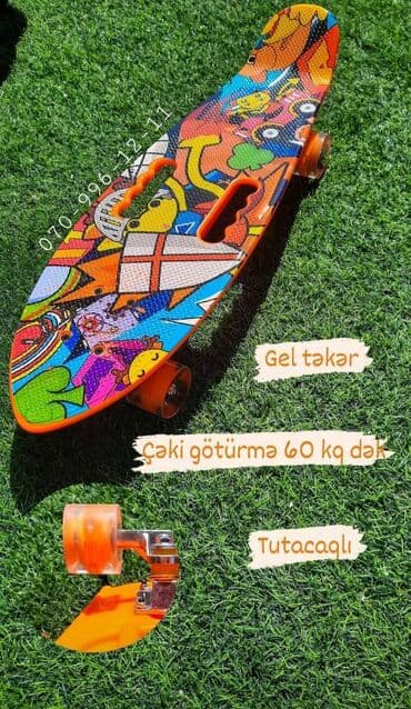 Oyuncaqlar: Pennyboardlar Skeytbord Skate 🛹 ABEC - 7 🔹Hər növ və hər yaşa uyğun