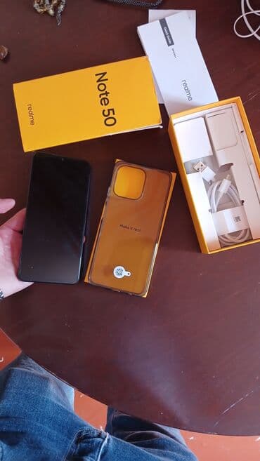 dj keys: Realme Note 50, 128 ГБ, цвет - Серый, С документами — 4