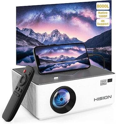 horjun tv: Yeni Portativ Proyektor Ünvandan götürmə, Ödənişli çatdırılma — 9