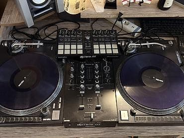 pioneer dj: DJ avadanlığı seti – Serato ilə uyğun peşəkar turntable və mikser — 1
