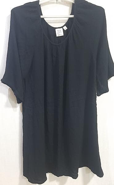 Qara tunik köynək – Rock Your Curves by Angelia K. - Rəng: qara -