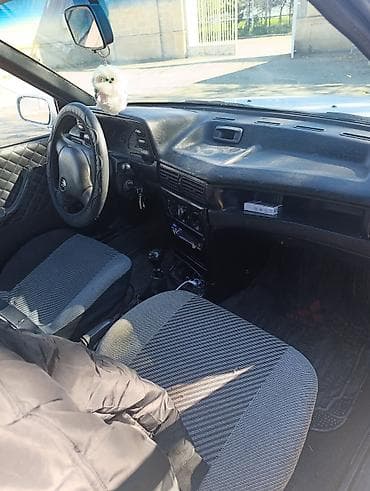 bu avtomobil traktor variantı: Daewoo Nexia sedan, 4 qapı, ağ rəng. - Kuzov: kompakt sedan, ön — 10