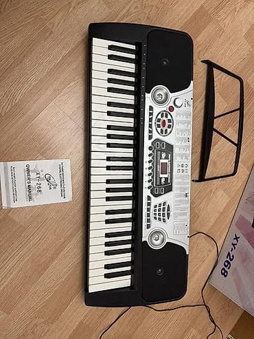 konstruktor oyuncaq: Xinyun XY-268 rəqəmsal elektron orqan/klaviatura Xüsusiyyətlər: - 54 — 2