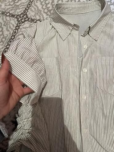 klassik kişi ayaqqabıları: Polo köynək, rəng - Ağ — 3