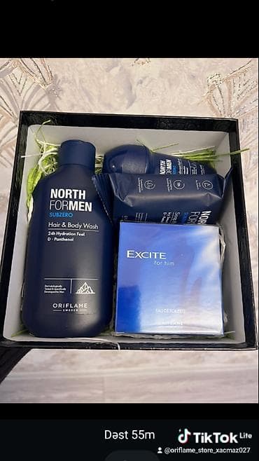 paltolar kisi ucun: Oriflame kişi ətirləri və baxım məhsulları - Excite for Him Eau de — 2