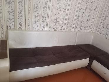 Künc divan dəsti - Forma: L-şəkilli künc divan, 3 hissədən yığılır. -