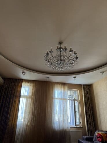 led lanpalar: Çılçıraq, 10 və daha çox lampa, Xrustal — 2