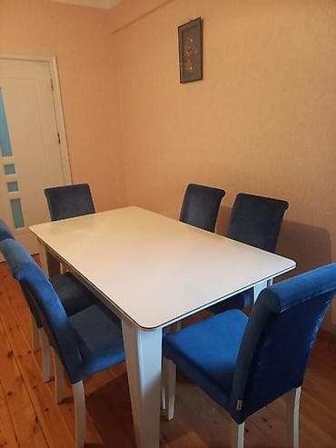 Qonaq otağı üçün, İşlənmiş, Açılan, 6 stul — 1