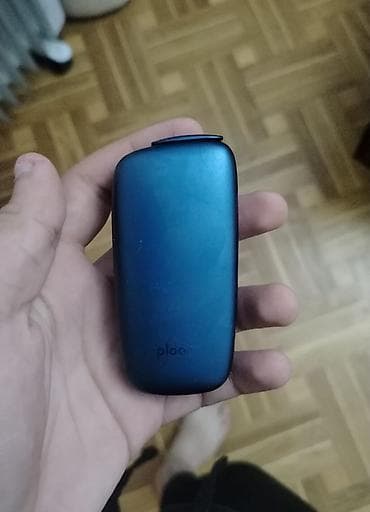 Ploom tütün qızdırıcı cihaz - Rəng: tünd mavi (metal effekti) - Cibə — 2