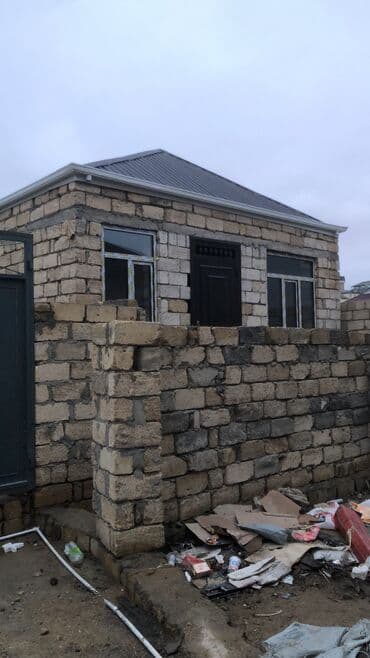 finski evlər: Masazır 2 otaqlı, 70 kv. m, Kredit var, Təmirsiz — 4