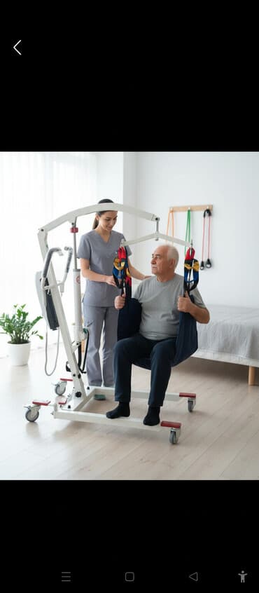 çəlik nədir: Ağır xəstələr üçün istifadə olunan Qaldırıcı kran təzədir,karopkada — 2