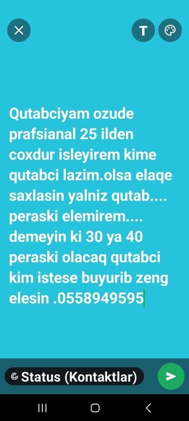 aşbaz köməkçisi işi: Aşpazlar — 1