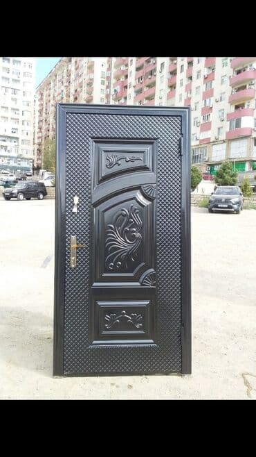 demir seyf qapılar: Новый Входная дверь C гарантией, Платная установка, Самовывоз — 11