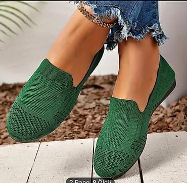 женские зеленые туфли: Ayağı problemli xanımlar üçün rahat nəfəs alan ayaqqabılar Qadınlar — 2
