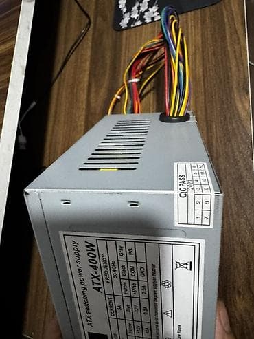 STR ATX-400W kompüter güc bloku Çox işlenmeyib 1 ay qutudan ustunden — 4