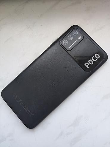 3g 4g modem: Poco M3, 64 GB, rəng - Qara, Sensor — 2