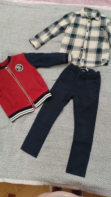 oglan uşaq geyimleri instagram: Uşaq dəsti, Oğlan üçün, 4 - 5 yaş, Okaidi — 1