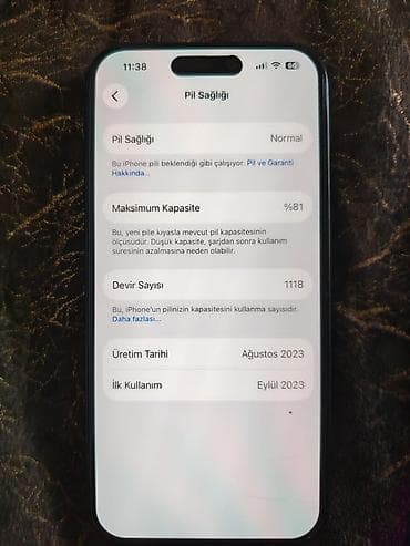 iphone 12 pro 512: IPhone 15 Pro, 128 GB, Blue Titanium, Sənədlərlə — 1