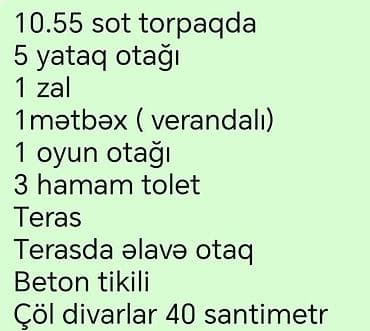 pirallahida evler: Ev Satılır: Yari tikili 10 sot torpaqda 2 mərtəbəli tikili – — 6
