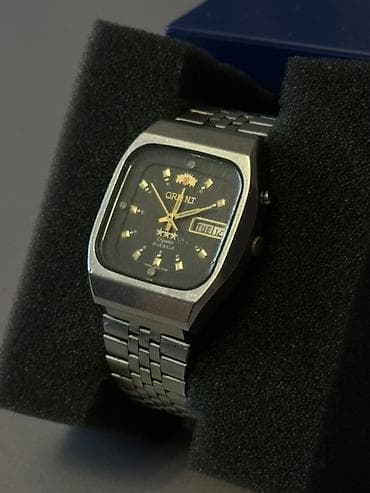 saat qolbaqlari: Qol saatı, Orient, rəng - Qara — 2