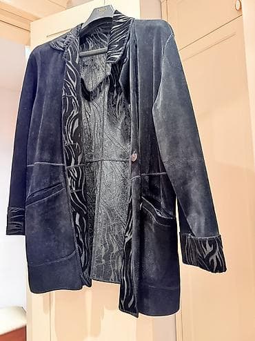 kurtka m l: Zamşa kurtka, M — 3