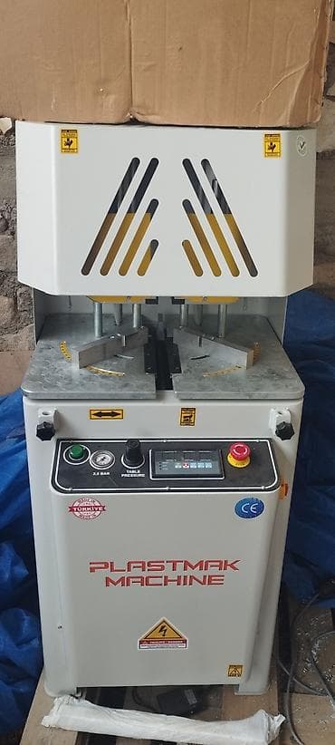 Инструменты: PLASTMAK Machine – PVC/Alüminium profil emalı üçün peşəkar künc presi — 6
