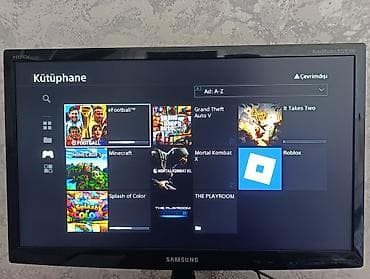 playstatio: PS4 Slim 500gb +2pult +2 disk +15 oyun yaddaşda. Cihaz əla vəziyətdə — 3