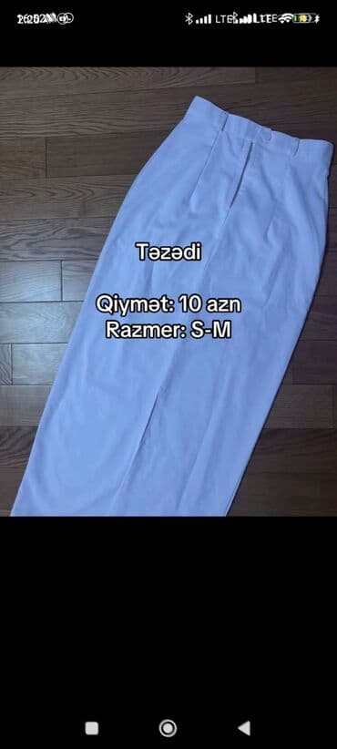 qadin ucun kastum salvar: Salmar ml 5 azn.yenidir.Sarocka 5 azn s.ml yenidir .yupka 5 az yenidir — 3