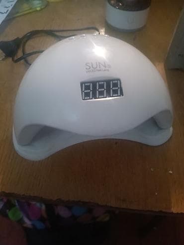 SUN 5 UV/LED dırnaq lampası - Güc: 48W (qutuda qeyd olunub) - İkili
