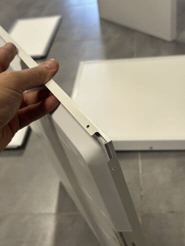 12 lik armaturun qiyməti: 60x60 ölçüdə Led panel Həm suvaq üstü, həm də asma tavan üçün led — 6