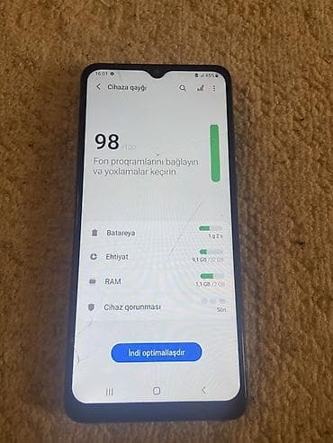 dubai version iphone 14 pro max: Samsung Galaxy A10s, 32 GB, rəng - Mavi, Sensor — 2
