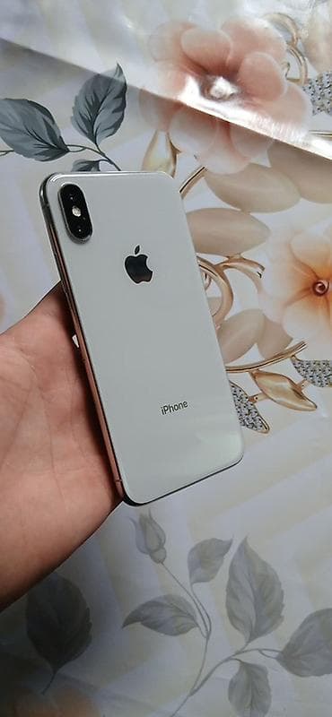 IPhone X, 64 GB, Gümüşü