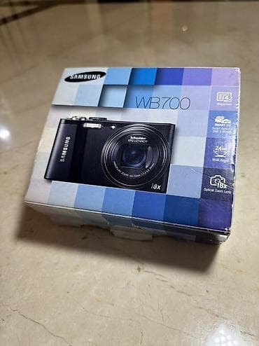 disqler: Samsung WB700 18x Optikal zoom 14.2 Megapixels Qutuda, sənədli — 2