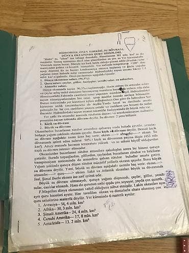 informatika: Kitablar yeni kimidi her biri 6 manatgografiyadan konspektler her — 5