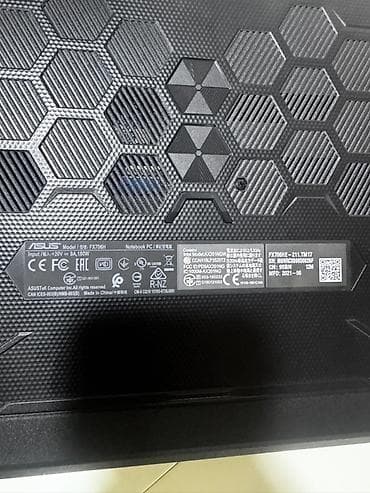 portable ssd: ASUS TUF Gaming F17 (Model: FX706HE-211.TM17) – oyun və ağır işlər — 3