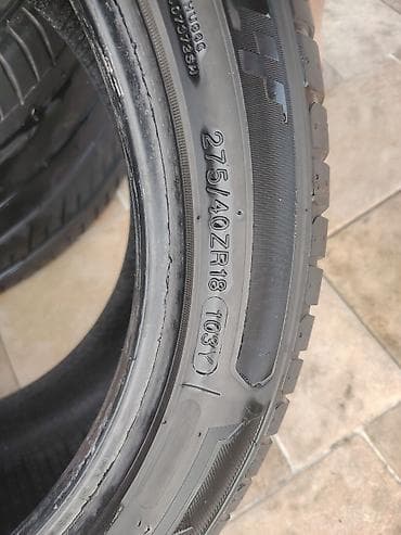 işlənmiş təkərlərin satışı: İşlənmiş Şin 275 / 40 / R 18 — 6
