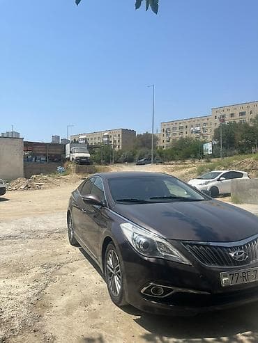 Продажа авто: Hyundai Grandeur sedan - Rəng: tünd qəhvəyi/metalik - Kuzov: 4 qapılı — 6