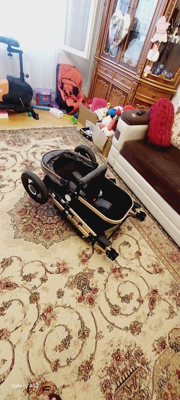 купить детскую коляску бу: Классическая прогулочная коляска, Б/у, Самовывоз — 12