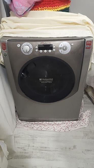 Paltaryuyan maşın Hotpoint Ariston, 9 kq, İşlənmiş, Avtomat, Qurutmasız, Kredit yoxdur, Ünvandan götürmə — 4